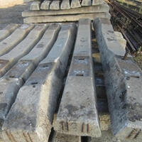 Б/У ЖБИ шпалы: внешний вид