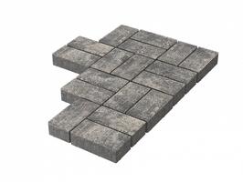  Брусчатка Stellard 200х100х60 мм Грей: внешний вид
