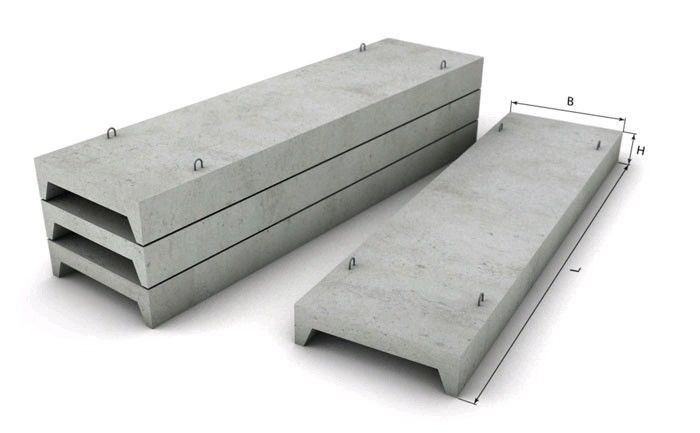 Ребристые плиты перекрытия